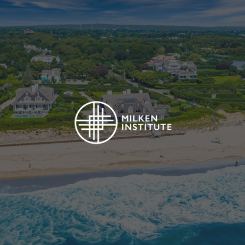 Dr. David Luu Speaking at the Milken Institute Hamptons Dialogues